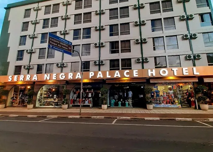 Hotéis centrais de Serra Negra (Sao Paulo)