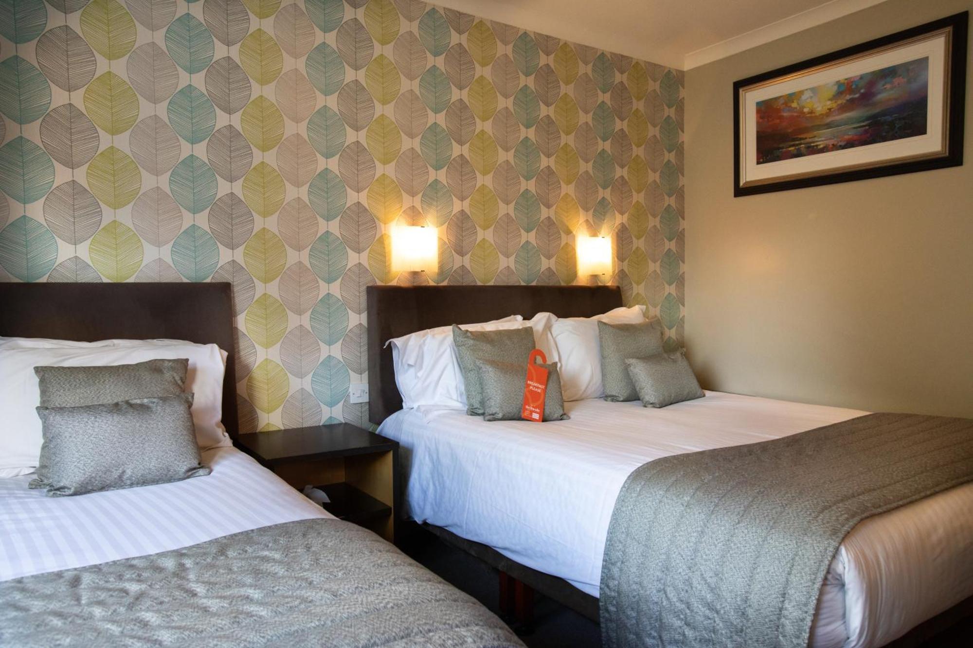 Standard Room one double one single bed