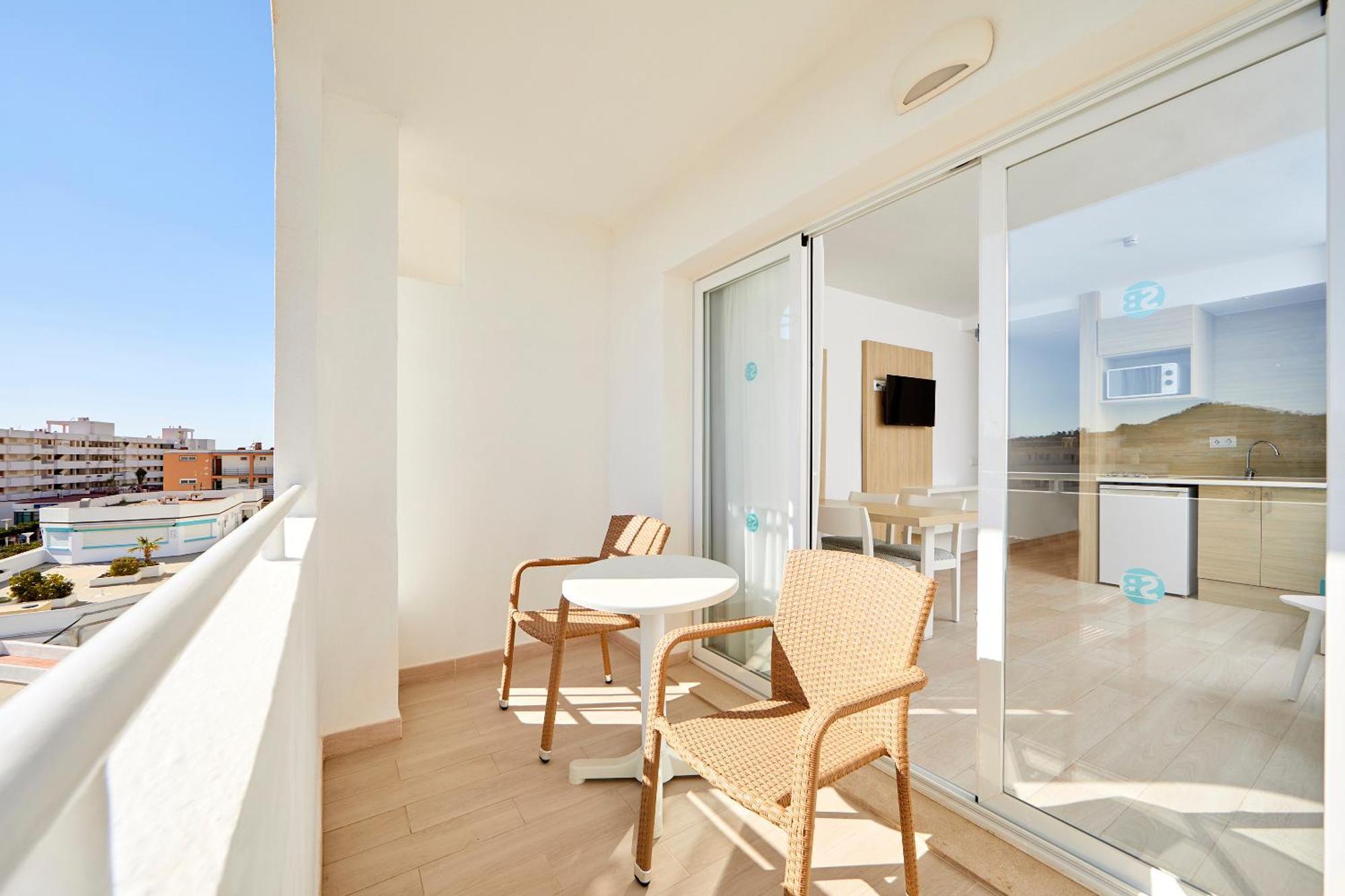 One-Bedroom Apartment Balcony