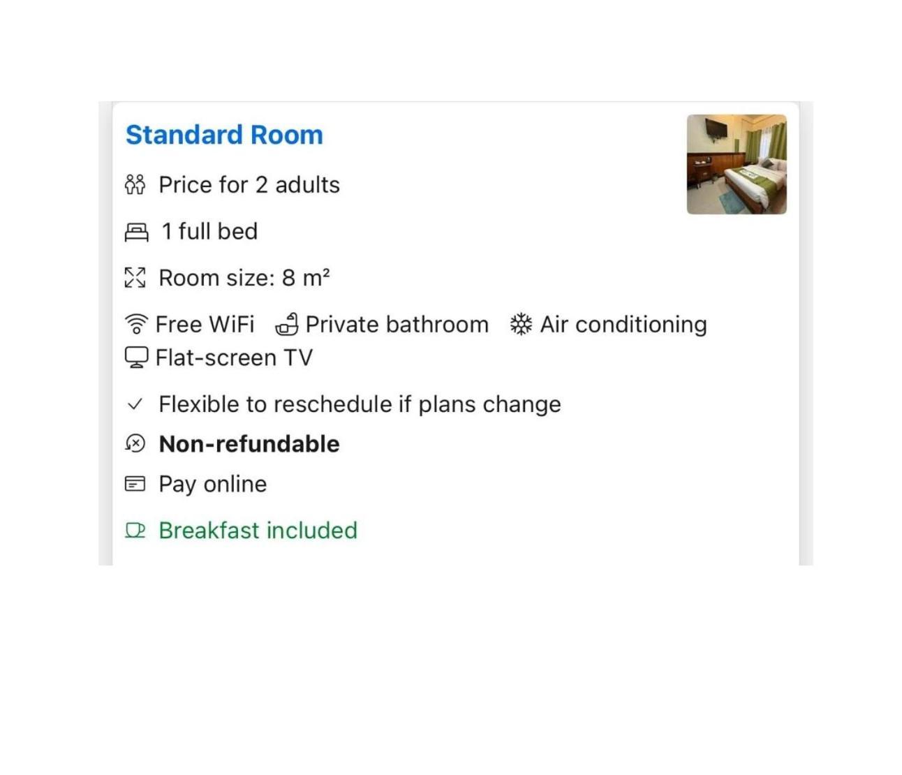 Standard Room