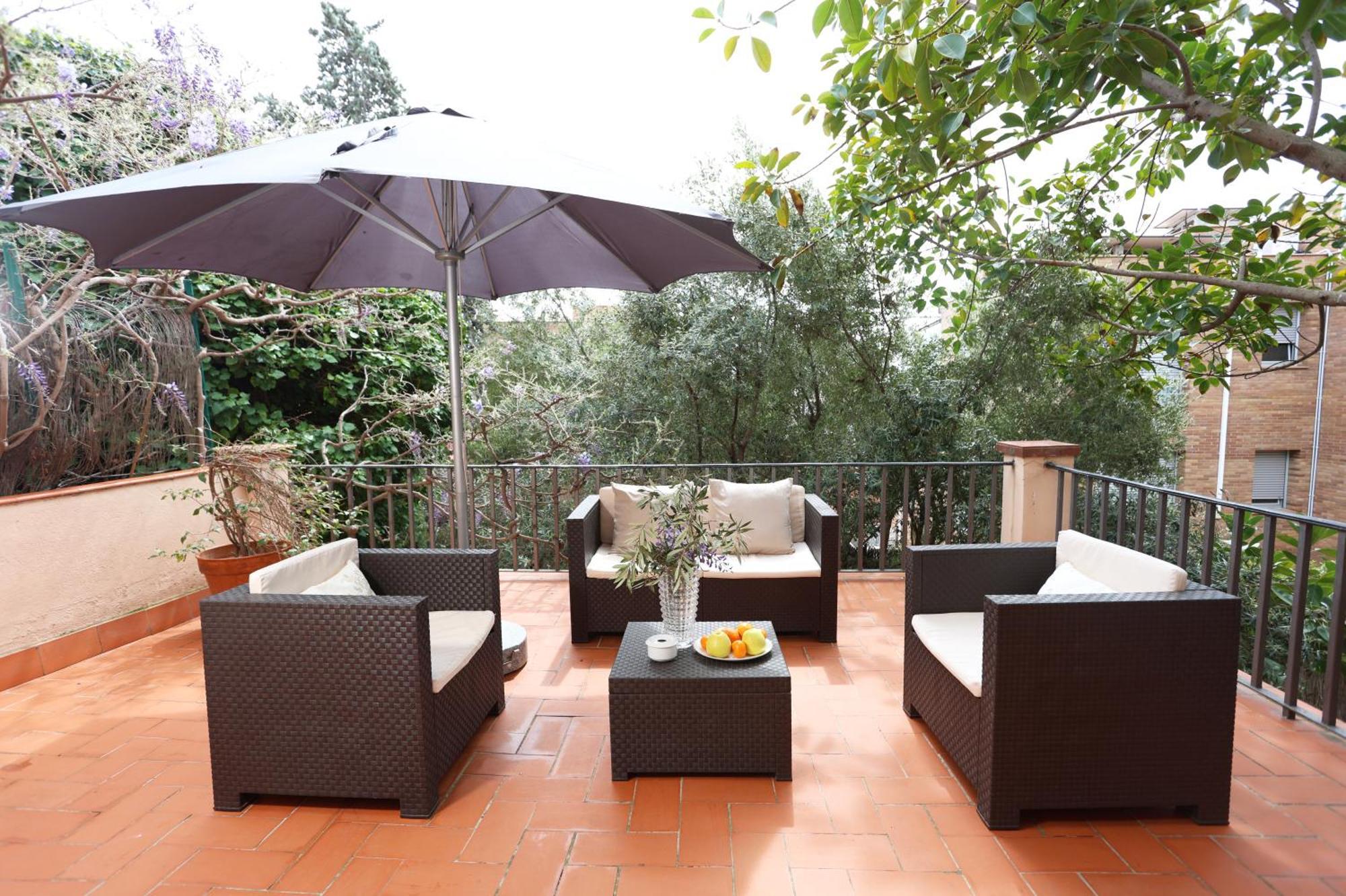 Two-Bedroom Apartment Terrace