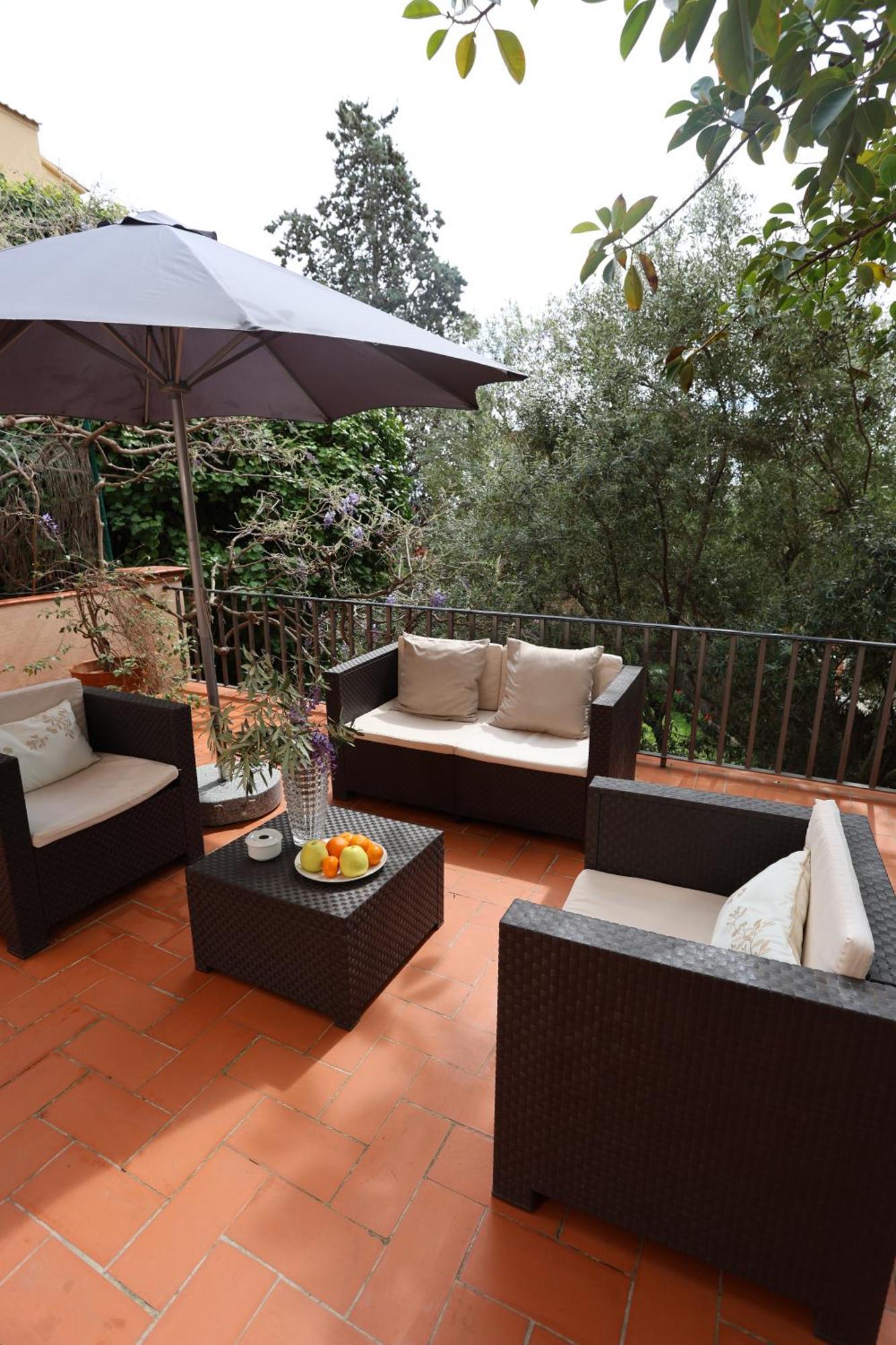 Two-Bedroom Apartment Terrace