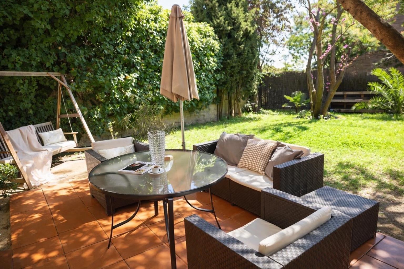 Two-Bedroom Apartment Garden