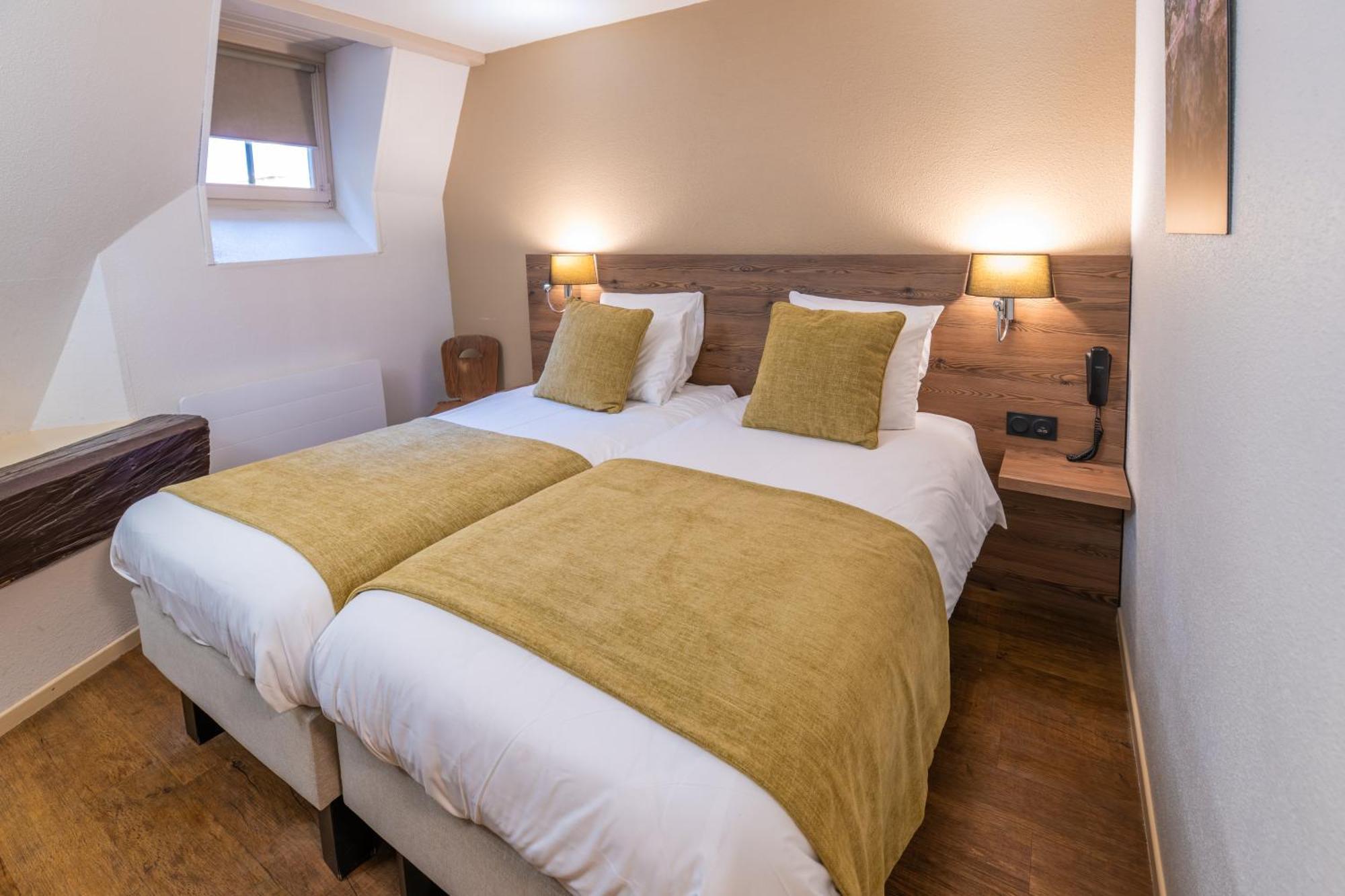 Chambre simple avec occupation double
