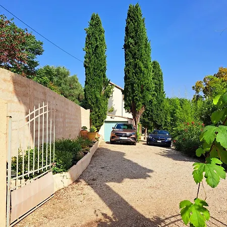 Chambre dhôte avec vue&piscine Bastide de Marie Grasse-3