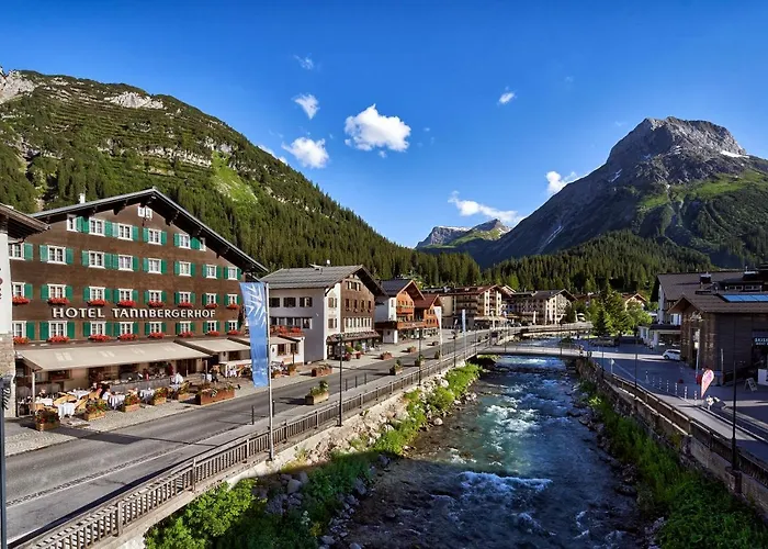 Hotel Tannbergerhof im Zentrum von Lech