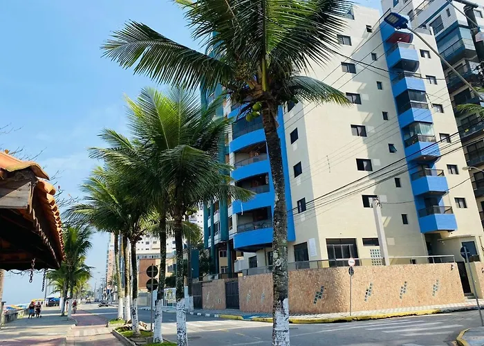 Cobertura Piscina Privativa frente e Vista Mar Centro Mongaguá