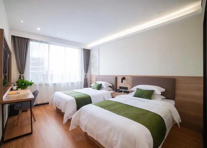 Greentree Inn Express Hotel Suzhou Zhangjianggang Free Trade Zone Central Plaza