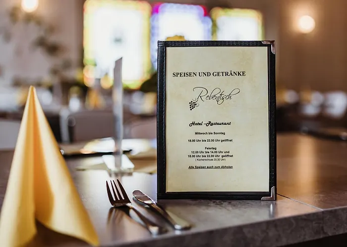 REBENTISCH - Hotel FERIENWOHNUNGEN Restaurant