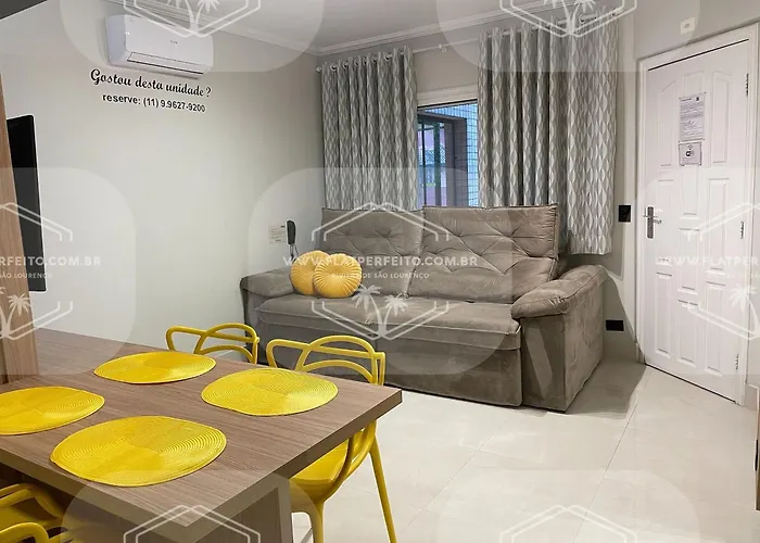 Flat Perfeito Flat Amarilis em Riviera São Lourenço com café da manhã e enxoval completo toalhas praia e piscina com trocas