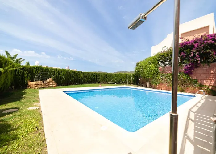 Sunset sea view&garden Spa Cala Tarida 6p max