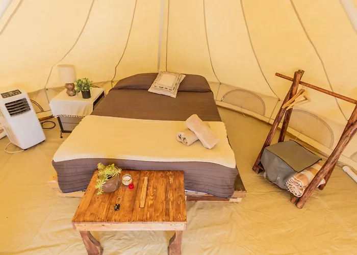 Rustico Lounge-Tipi With Ac In Front Of The Beach