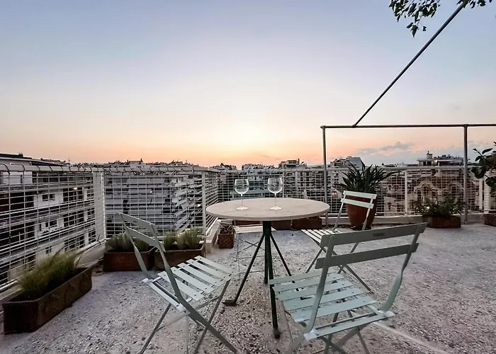Beach rooftop Athens Riviera