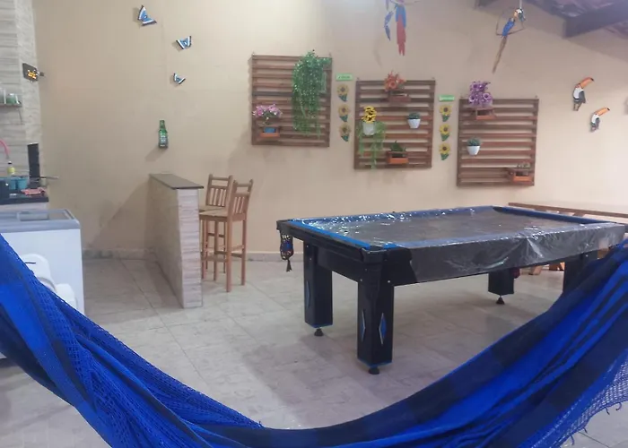 Casa com piscina climatizada em Itanhaém!