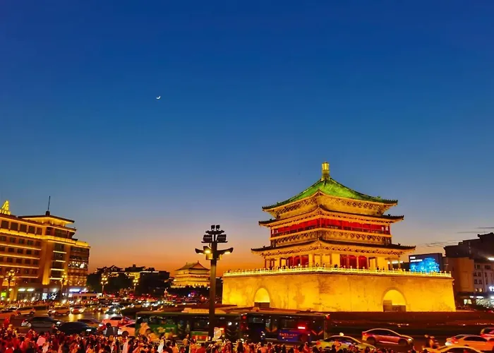 Campanile Xi'An Bell Tower Huimin Street