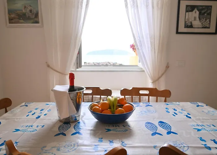 Beach House Ischia - Seafront & Aragonese Castle View -
