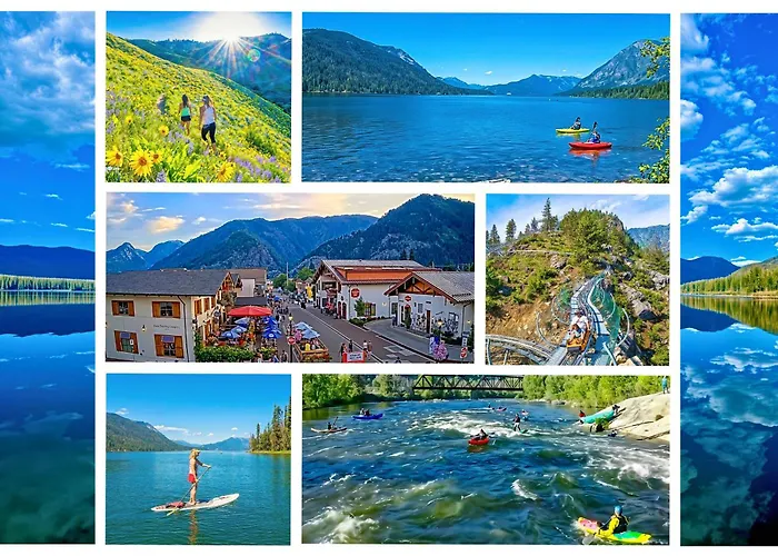 Riverfront Chalet Near Skiing, Lakes, Mtns & Leavenworth