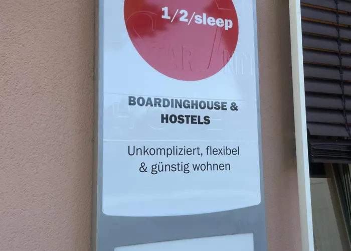 1, 2, Sleep Boardinghouse Unterschleissheim Zentrum