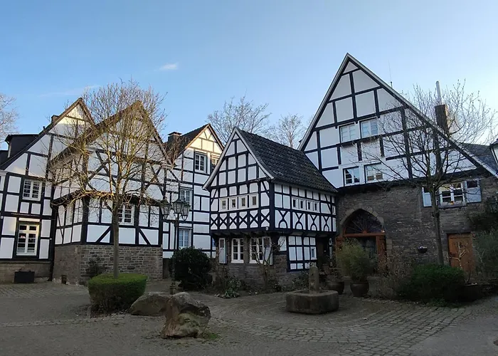 Fünf Giebel Eck in der Freiheit am Ruhrtalradweg