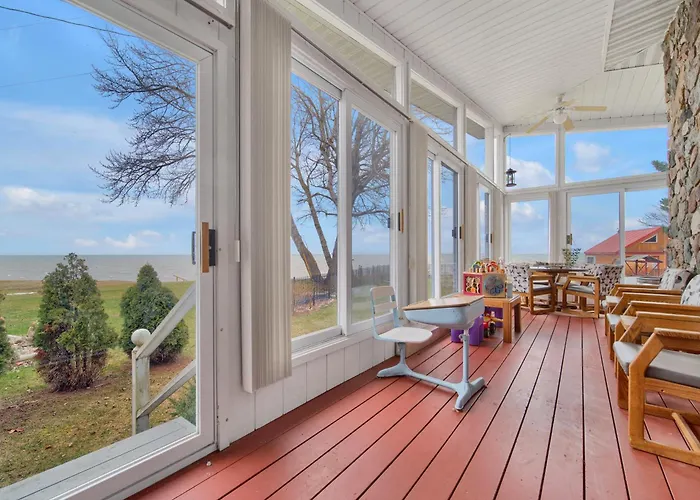 Deckerville Home W/ Sauna: Steps To Lake Huron!