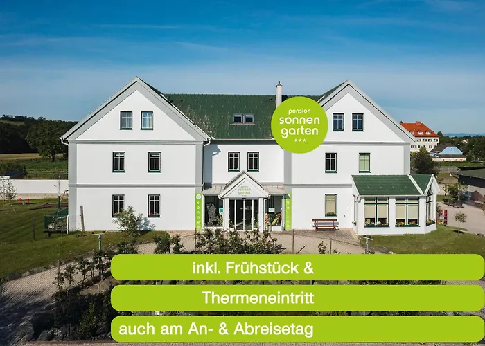Pension Sonnengarten&Therme included - auch am An-&Abreisetag!
