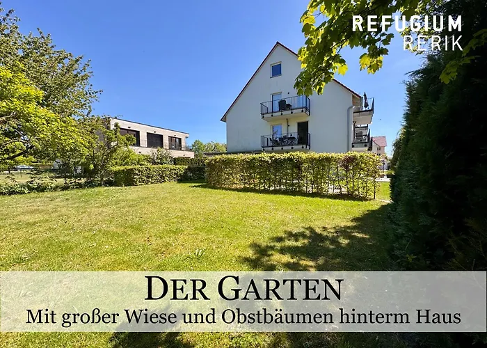 REFUGIUM RERIK -- 5 DTV-Sterne, strandnah, modern und lichtdurchflutet, Sonnenbalkon --