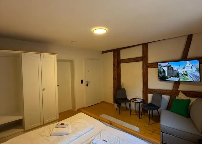 Gasthof Zum Goldenen Schiff - Lehmzimmer Fachwerk