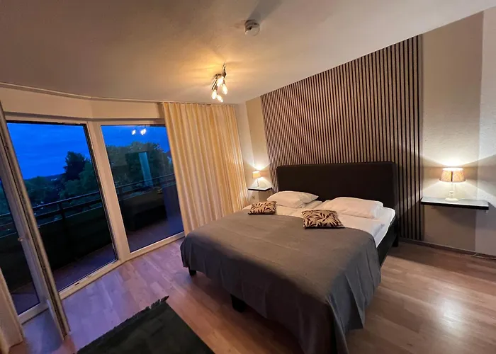 Apart-Hotelzimmer mit Bergblick in Bad Essen