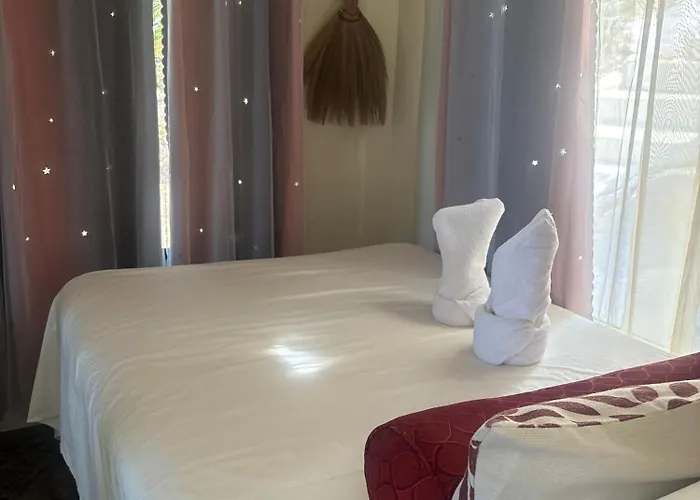 Purple Beach House For Two Guests