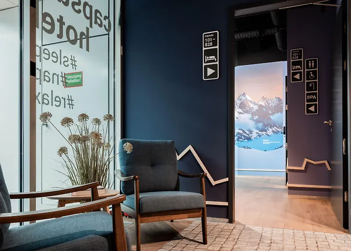 Capsule Hotel - Alpine Garden Zurich Airport