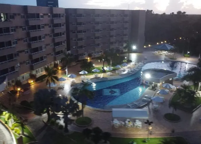 GRAN SOLARE BARREIRINHAS 105 - Flat completo térreo frete à piscina