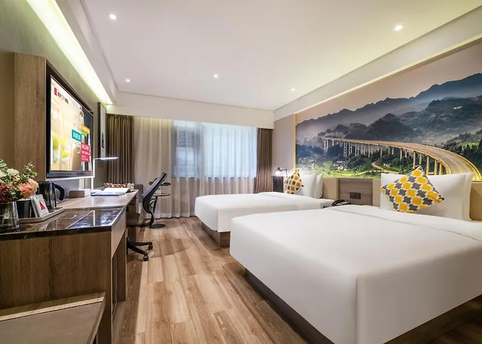 Echarm Plus Hotel Chongqing Liziba Lianglukou Subway Station