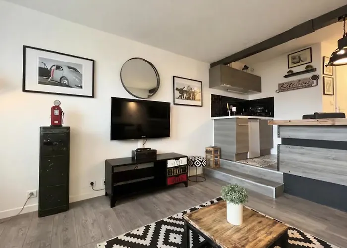 Studio Vue Mer Exceptionnelle, Port-Deauville, Proche Plage, Centre-Ville Et Casino