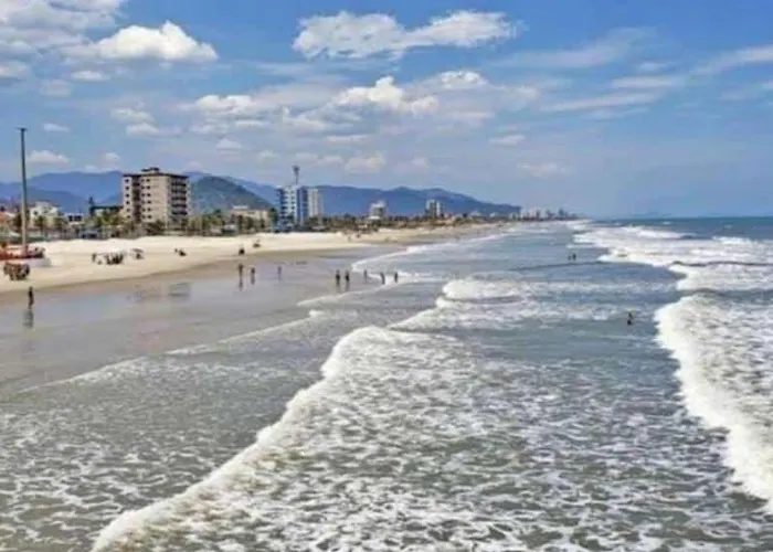 Apartamento beira mar Centro da cidade WiFi grátis