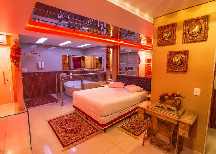 Golden Motel Diária suítes amplas, conforto premium e total privacidade