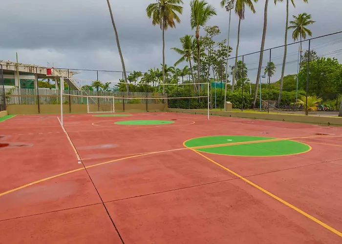 Flat térreo 2 quartos-Resort Marulhos B101-Muro Alto-Porto de Galinhas
