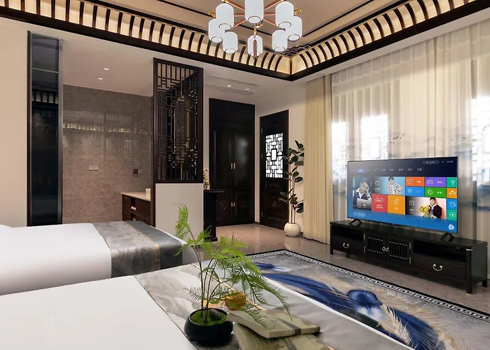 Shiguang Yunshu Ancient City Wall Side - Designer Viewpoint Homestay - Huayan Temple Store In Datong Ancient City