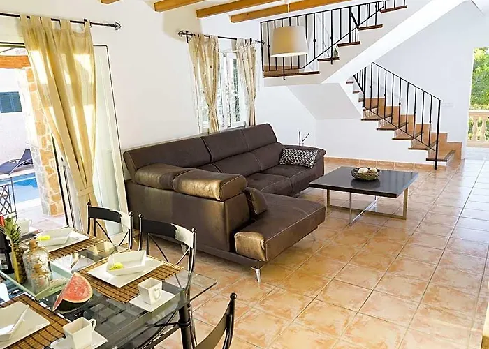Villa In Cala Romantica With Private Pool