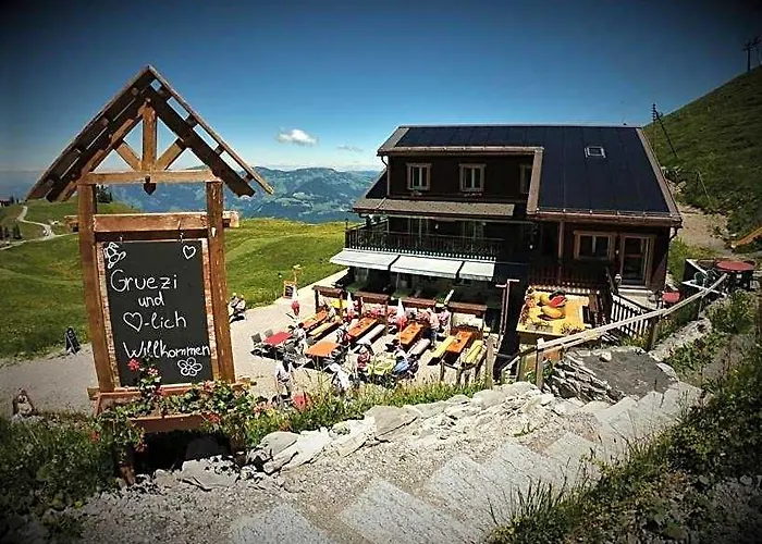 Ausflugs-Ski-Pistenhotel Klewenstock Auto Frei Mit Dem Mobiltelefon Bestellen Nur Mit Der Pendelbahn Erreichbar Auf 1600Muem