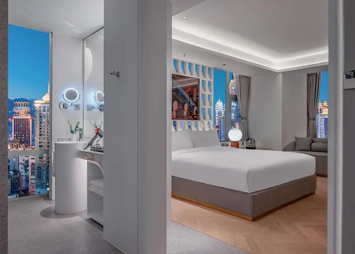 Aspera Star Essence Sky Garden Panoramic Hotel-Jiefangbei Hongya Branch