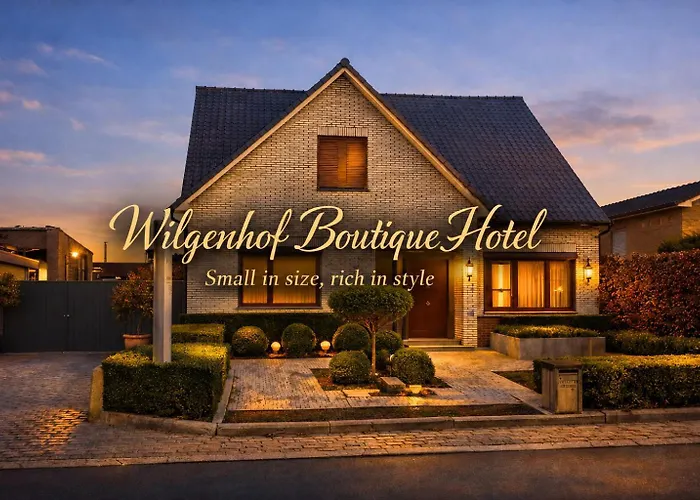 Wilgenhof Boutique Hotel "Volledig Vernieuwd En Onder Nieuw Beheer"