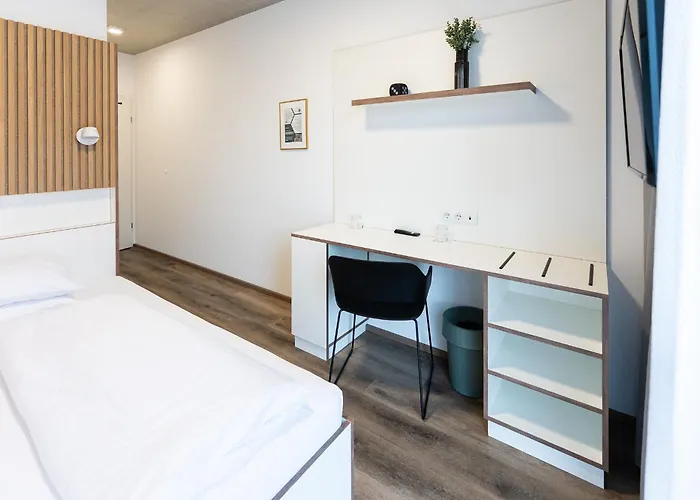 Motel Schlafraum Schlüßlberg-Dein smartes Hotel-contactless check-in