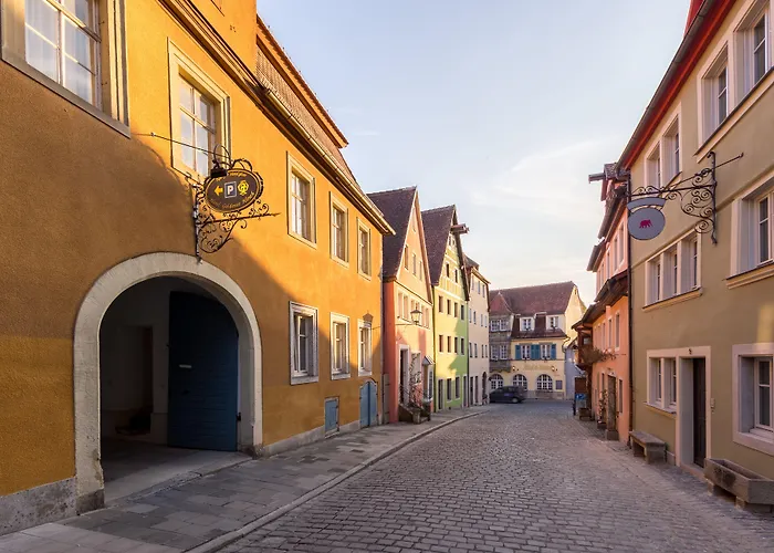 Historik Hotel Goldener Hirsch Rothenburg