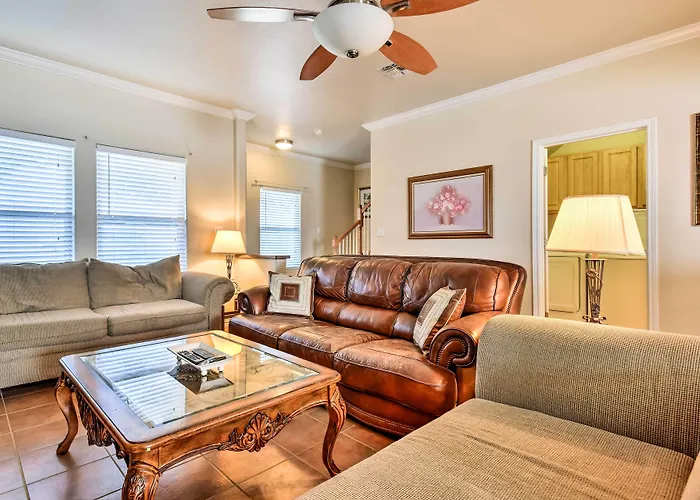 Waterfront Corpus Christi Townhome W/ Pool & Dock!