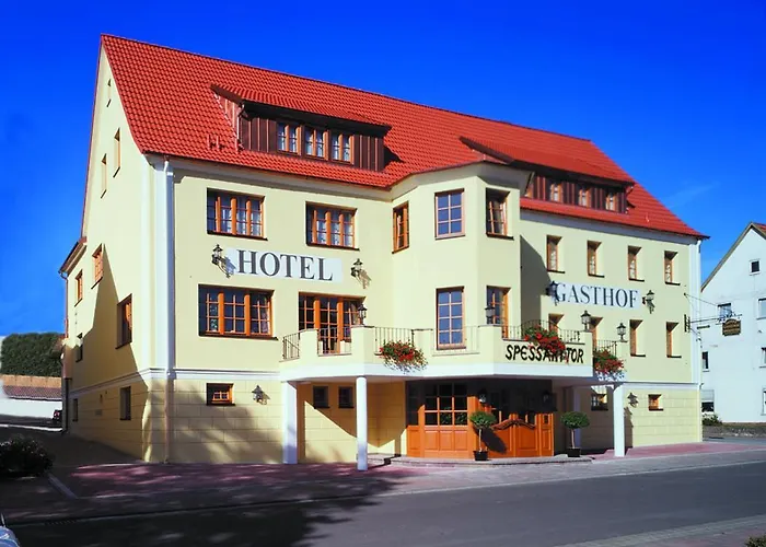 Hotel - Gasthof Spessarttor & Hotel Bergwiesen -Hier Auf Wunsch Zimmer Mit Balkon